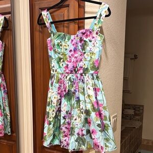 Dolce & Gabbana Floral Mini Dress